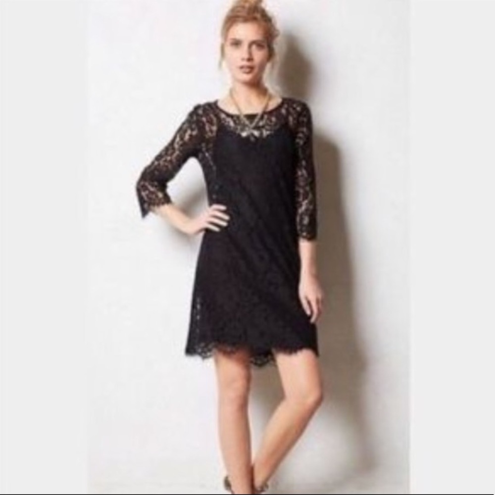 Anthropologie HD in Paris Lace Dress
